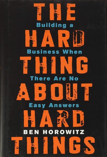 The hard thing about - thing,