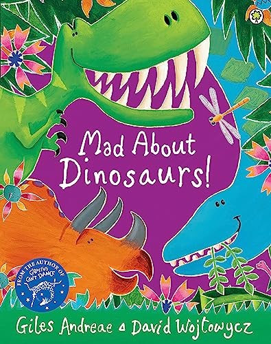 Mad about dinosaurs - mad, dinosaurs!,giles